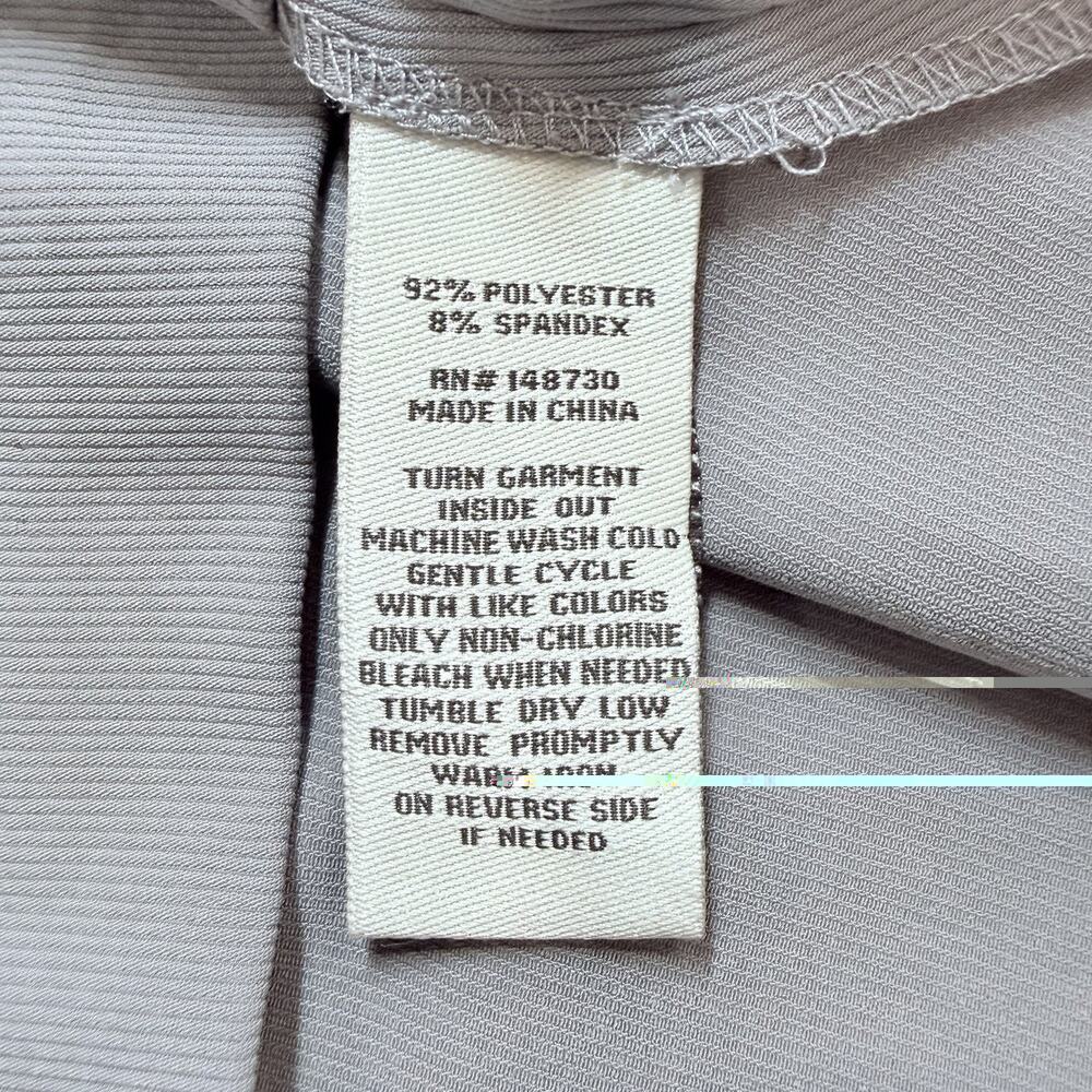 ECI New York Women’s Grey Dress Sz Large - Picture 5 of 11